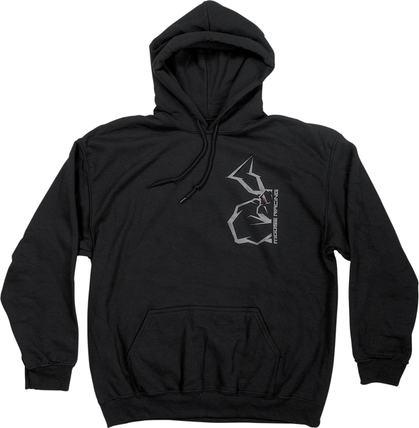 MOOSE RACING Half Agroid Hoodie - Black - Large - Part 3050-6354