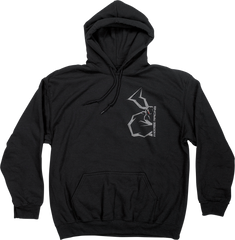 MOOSE RACING Half Agroid Hoodie - Black - Medium - 3050-6353