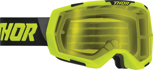 THOR Regiment Goggles - Acid/Black - Yellow 2601-2798