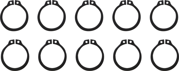 MOOSE RACING Snap Ring - 10 Pack - Part Number 25-6014 for Gas Gas/Husqvarna/KTM