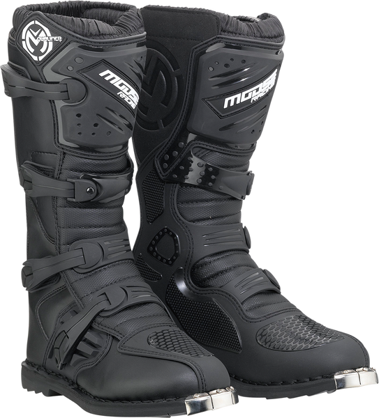 MOOSE RACING Qualifier Boots - Black - Size 9 (Part Number: 3410-2583)