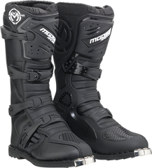 MOOSE RACING Qualifier Boots - Black - Size 9 (Part Number: 3410-2583)