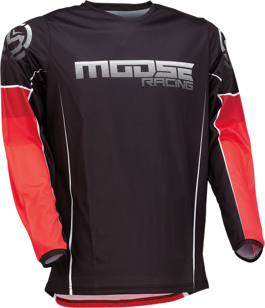 MOOSE RACING Qualifier? Jersey - Red/Black - 2XL - Part Number 2910-7184