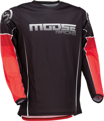 MOOSE RACING Qualifier? Jersey - Red/Black - 2XL - Part Number 2910-7184