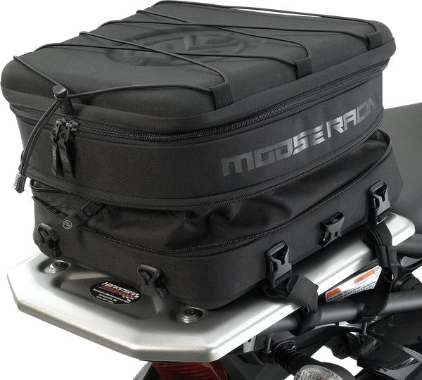 MOOSE RACING ADV1* Rear Rack Bag 3515-0225 - Expandable Storage Solution