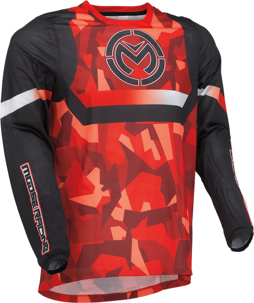 MOOSE RACING Sahara* Jersey - Red/Black - 2XL - Part #2910-7208