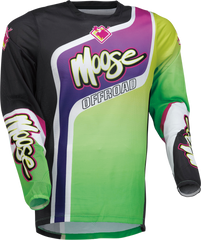 MOOSE RACING Sahara* Jersey - Purple/Green - Medium - Part Number 2910-7229