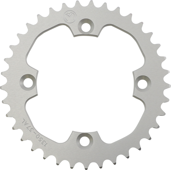 MOOSE RACING 37 Tooth Rear Aluminum Sprocket - Part Number 1350-37AL for Honda ATVs