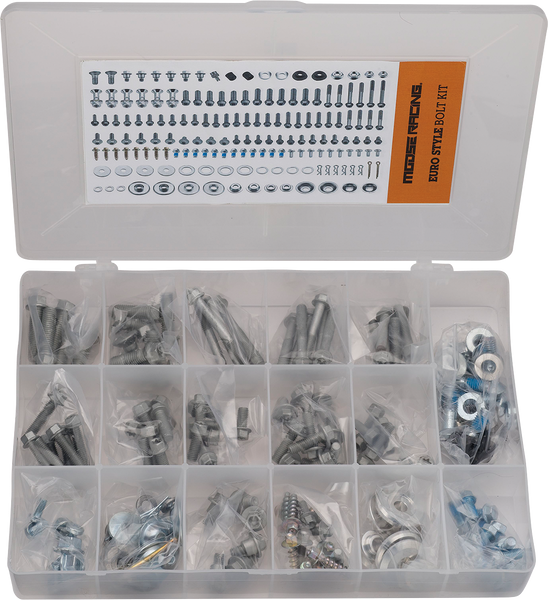 MOOSE RACING European Bolt Kit BKP-01 - 170-Piece Comprehensive Set