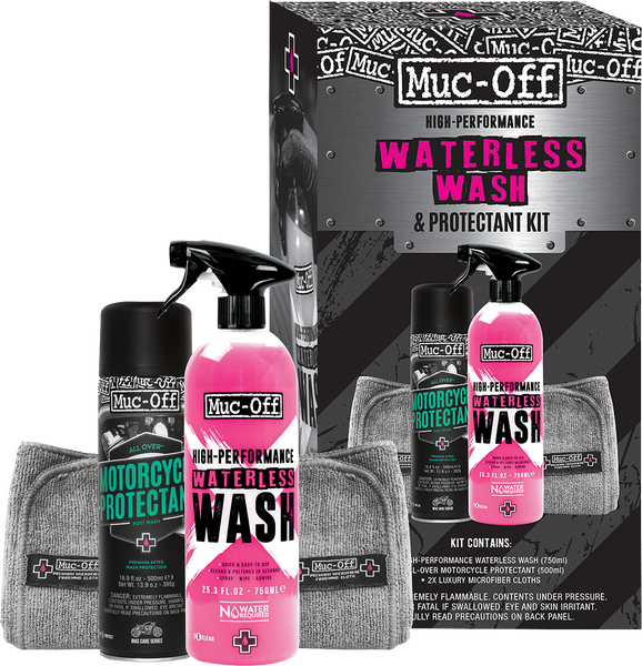 MUC-OFF USA Motorcycle Waterless Wash & Protectant Kit 20029US