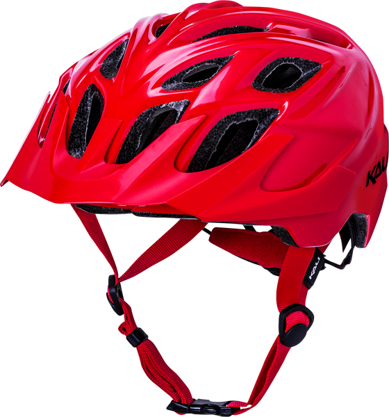 KALI Chakra Solo Helmet - Gloss Red - Part Number 0221222116