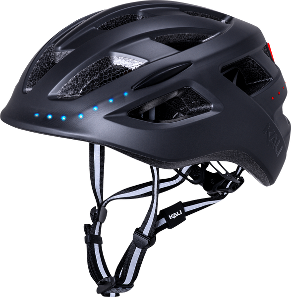 KALI Central Lit Helmet - Matte Black - S/M - Part 0250521216