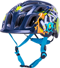 KALI Child Chakra Helmet - Monsters - Black - Small - Part #0221020425