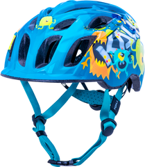 KALI Child Chakra Helmet - Monsters - Blue - XS 0221020414