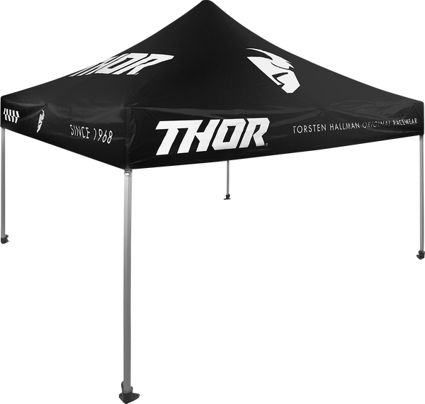 THOR Collapsible Canopy - 10'x10' - Black/White 4030-0065