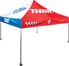 THOR Collapsible Canopy - 10'x10' - Red/White/Blue - Part 4030-0066