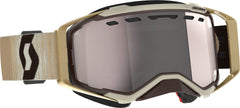 SCOTT Prospect Snwcrss Goggle Beige/Brown Enhanced Silver Chrome - Part No. 272846-1074313