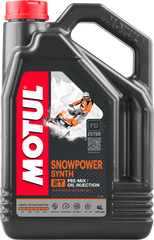 MOTUL 108210 Snowpower 2t Synthetic Engine Oil - 4 Liters