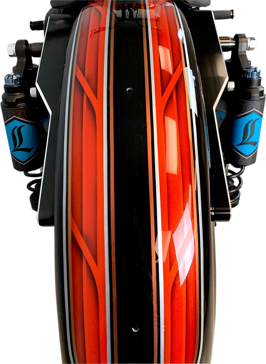 Legend Suspension Revo ARC Piggyback Shocks for FXR 1984-2000, 13-Inch, Black - Part 1310-1898