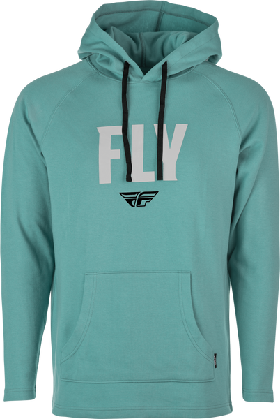 Fly Weekender Pullover Hoodie Sea Green/Grey Md