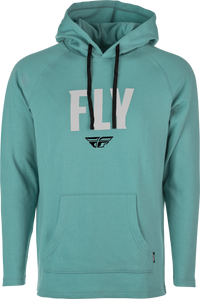 Fly Weekender Pullover Hoodie Sea Green/Grey Sm