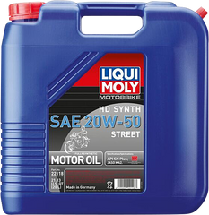 LIQUI MOLY H-D? Synthetic 4T Street Oil - 20W-50 - 20 Liter - Part 22118