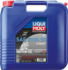 LIQUI MOLY Street 4T Oil - 20W-50 - 20 L - Part Number 22116