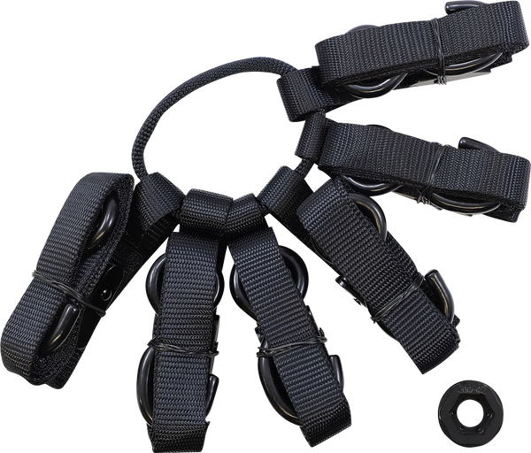 MOOSE UTILITY Cargo Straps - UTV - Black O10-6745