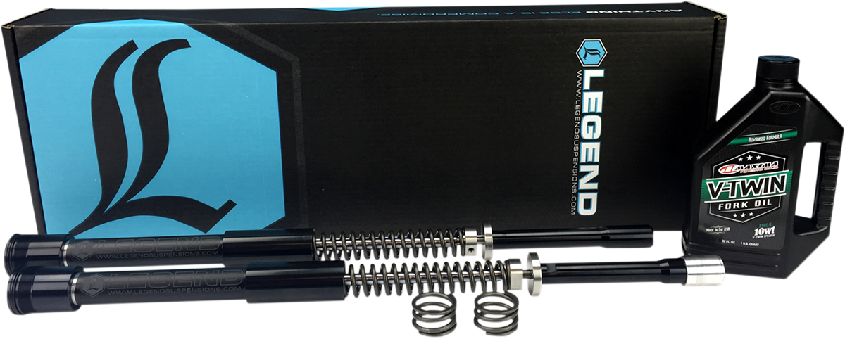 Legend Suspension Standard AXEO Front Suspension System for Harley Davidson FXD/FXDL/FXDB/FXDC 49mm - Part 0414-0512