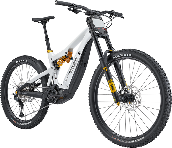 INTENSE Tazer MX Carbon E-Bike - Pro Build - White - Part Number 23ZCE7MXPMWHTFJ