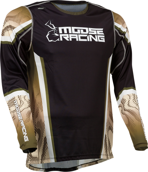 MOOSE RACING Agroid Jersey - Olive/Tan/Black - XL (Part Number: 2910-7411)