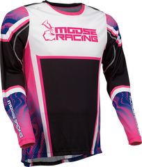 MOOSE RACING Agroid Jersey - Pink/Purple/Black - Large 2910-7398