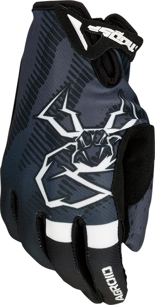 MOOSE RACING Agroid* Pro Gloves - Black - Medium - Part Number 3330-7585