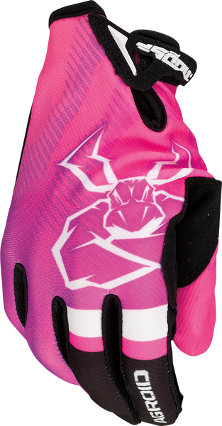 MOOSE RACING Agroid* Pro Gloves - Pink - 2XL - Part Number 3330-7606