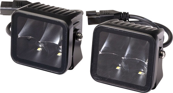 MOOSE UTILITY LED Cube Light - 3" - Black MSE-BLPKIT