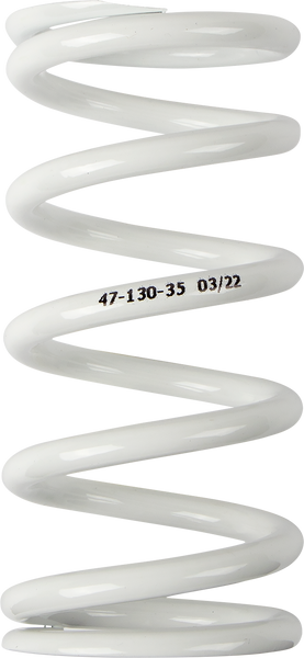 MOOSE RACING Shock Spring - 47 mm OD - 35 n/mm - White - Part Number 1312-0943