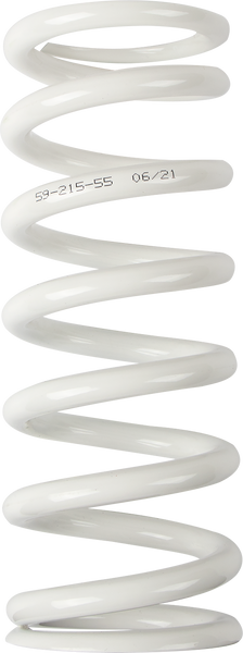 MOOSE RACING Shock Spring - 59 mm OD - 55 n/mm - White - Part 1312-0959