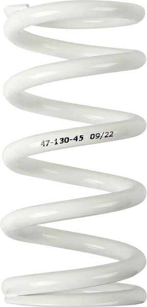 MOOSE RACING Shock Spring - 47 mm OD - 45 n/mm - White (Part No: 1312-0945)