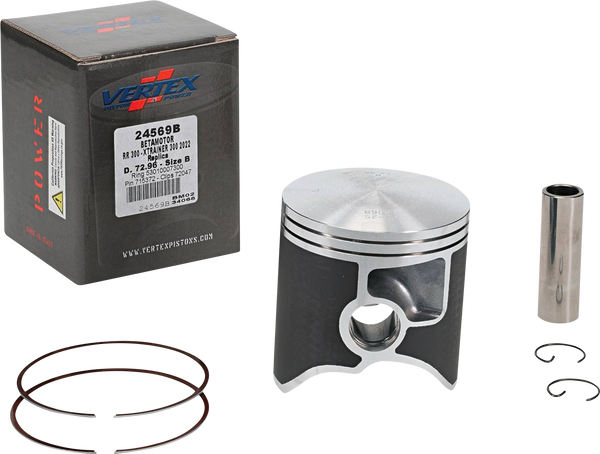 MOOSE RACING Piston Kit - 72.96 mm - MSE24569B for Xtrainer 300