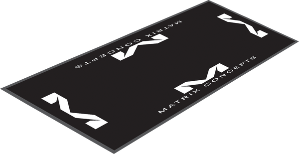 MATRIX CONCEPTS,LLC M40 Carpeted Mat - Black - 3.5'x7'