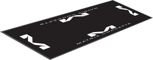 MATRIX CONCEPTS, LLC M80 Carpeted Mat - Black - 4' x 8' M80-100