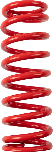 MOOSE RACING Shock Spring - Red 1312-0998 - 64/66 mm OD - 50 n/mm