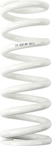 MOOSE RACING Shock Spring - 59 mm OD - 69 n/mm - White 1312-1017