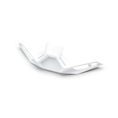 100% Racecraft 2 Nose Guard in White - Part Number 59117-00002