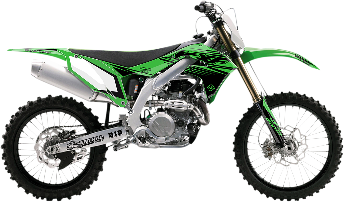 FLU DESIGNS INC. PTS 6 Graphic Kit - KX65/KLX110 21127