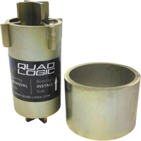 QUAD LOGIC Wheel Bearing Installer/Removal Tool 500-1028-PU - Dual-Sided Press for Front/Rear Wheel Bearings