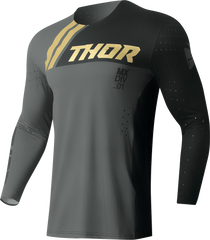 THOR Prime Drive Jersey - Black/Gray - Small - Part No. 2910-7466