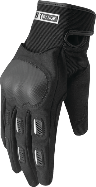 THOR Range Gloves - Black - 2XL (Part Number: 3330-7613)