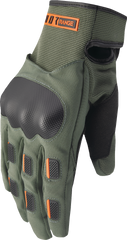 THOR Range Gloves - Army/Orange - Medium 3330-7616