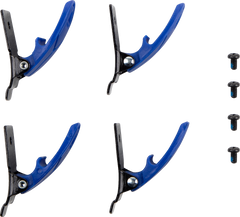 MOOSE RACING Qualifier Boot Buckle Kit - Blue 3430-1010